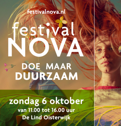 Poster festival nova 6 oktober de lind oisterwijk